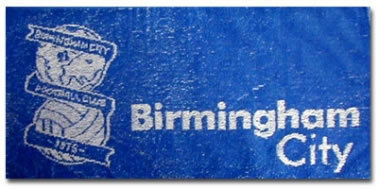 Birmingham Towel Birmingham City Bath Towel Banner BCFC Brummies Towel