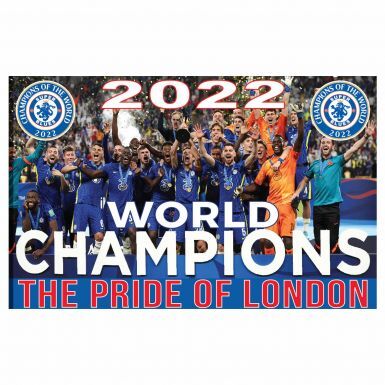Giant Chelsea 2022 World Club Champions Football Souvenir Flag