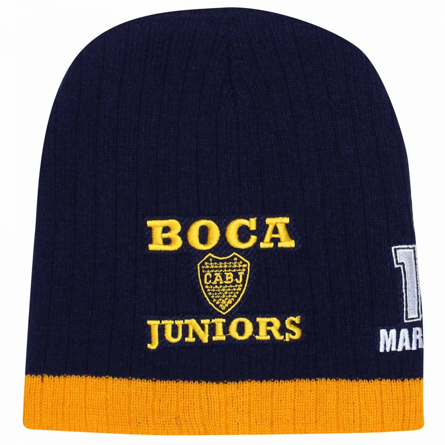 boca juniors bobble hat