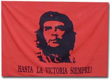 Che Guevara Flag Cuba Revolution Flag