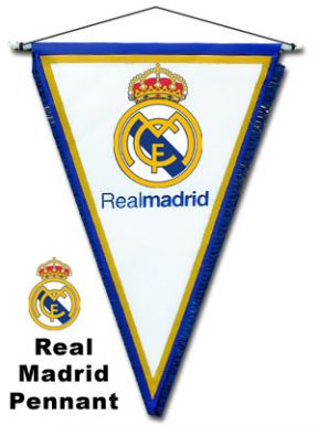 Real Madrid Pennant La Liga Champions Real Madrid Flag Banner Madrid ...